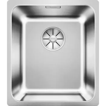 Granitový dřez Blanco Solis 340 U InFino nerez kartáčovaný, bez táhla + Sleva 10% při zadání kódu "ZIMA10"