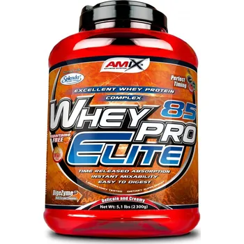 Sport Amix nutrition Whey Pro Elite 85 2300g EXP 01/26 vanilka