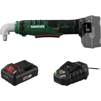 PARKSIDE® Aku úhlový rázový utahovák PAWS 20 A1, Smart 4 Ah