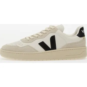 Pánská móda Tenisky Veja V-90 O.T. Leather White_Black EUR 45