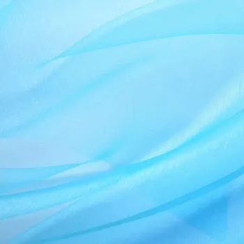 Party dekorace Party organza hladká světle modrá 16x900 cm dekorace