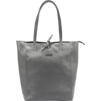 Kabelka Dámská kabelka MiaMore 01-014 Z DOLLARO tmavě šedá