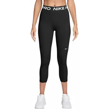 Dámské legíny Dámské kompresní 3/4 legíny s vysokým pasem Nike PRO W černé IQ0886-010 - XL | UK 7,5 | US 10