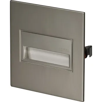 Nástěnné svítidlo Schodišťové svítidlo Ledix 0,42 W stříbrné teplá bílá