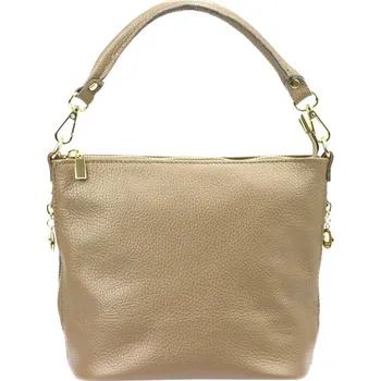 Kabelka Dámská kabelka Patrizia 419-040 GOLD tmavě béžová