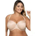 AVA LINGERIE Béžová hladká podprsenka - bardotka Ava Amelia