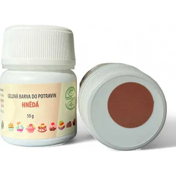 Potravinářské barvivo Aroco Aroma Aroco Gelová barva hnědá EXP 01/2025+01/2026