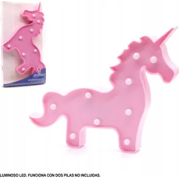 Lampička Stylová LED lampička ve tvaru jednorožce