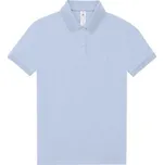 B&C Dámské polo triko PW461 Blush Blue S