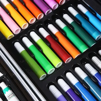 Výtvarná sada Umělecká sada na malování růžová 145 ks