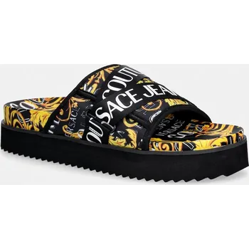 Pánské pantofle Pantofle Versace Jeans Couture 80YA3SM2.ZS634.G89 černá 99X, EUR 42