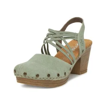 Dámská obuv Rieker Sandály 66778-52 Zelená 42