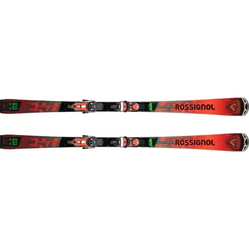 Sjezdové lyže Rossignol Hero Elite ST Ti Konect + NX 12 Konect QW B80 Black/Hot Red 2025/26