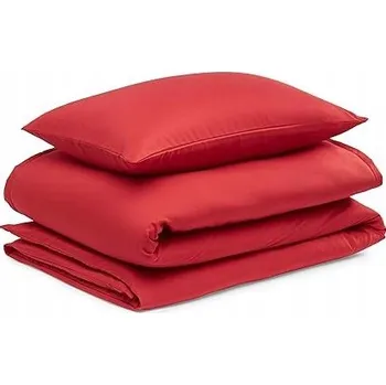Povlečení Sada povlečení z mikrovlákna Kompletní Červená