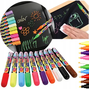 Fix Suchoběžný Omyvatelný na skleněné tabule 10 barev MIX