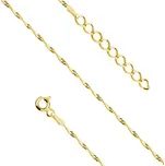 Olivie Stříbrný řetízek na nohu SINGAPUR GOLD 7544