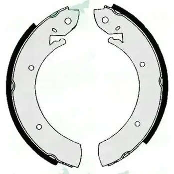 Brzdová čelist Sada brzdových čelistí SAMKO 81150