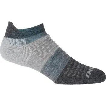 Pánské ponožky INOV8 MERINO LOW SOCK grey/melange šedá XL