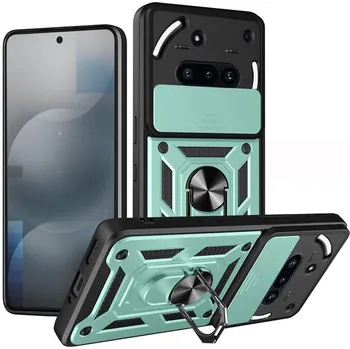 Pouzdro na mobilní telefon Techsuit - Řada CamShield - Nothing Phone (3a) - zelená