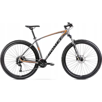 Jízdní kolo Horské kolo MTB Romet Mustang M2, rám 17 palců, kola 29", šedé