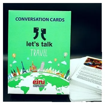 Karty Konwersacyjne - Let's talk - TRAVEL
