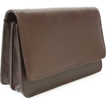 Hnědá pánská kožená dokladová etue 611-2410-40 + doprava zdarma