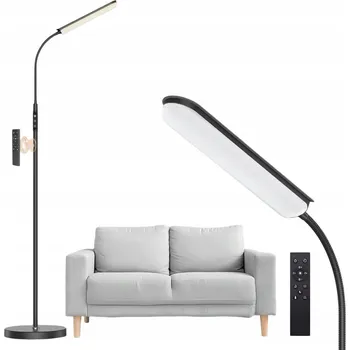 Stojací lampa STOJACÍ LAMPA ANTENLICHT LED LAMPIČKA DO KANCELÁŘE OBÝVÁKU VYSOKÁ ČASOVAČ 3V1