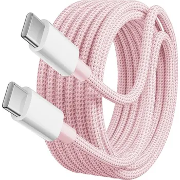 Nabíjecí kabel USB-C Txtcu růžový