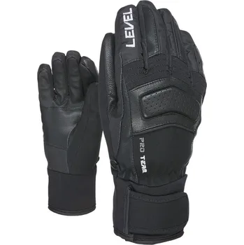 LEVEL Dětské lyžařské rukavice Level Pro Team L ČERNÁ