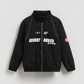Reserved - Zateplená bunda bomber - černý - 816HF-99X - 816HF-99X-146