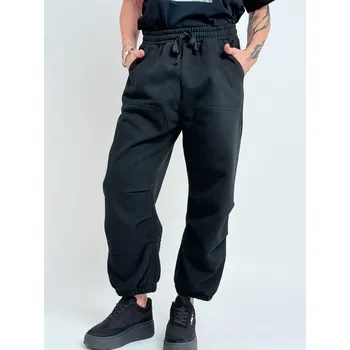 AB Černé teplákové kalhoty XIA Černá, UNI S-XL