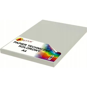 Kancelářský papír Technický papír A4 160g šedý v2 50 listů