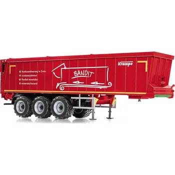autíčko WIKING Krampe SB II 30/1070 přívěs ke kamionu 1:32 červený