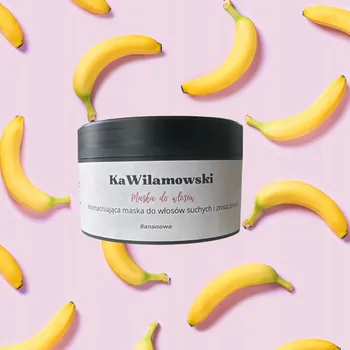 Vlasová regenerace Bananová maska na vlasy - KaWilamowski