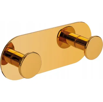 Věšák Dvojitý věšák Laveo Miri zlatý ALM_G12S