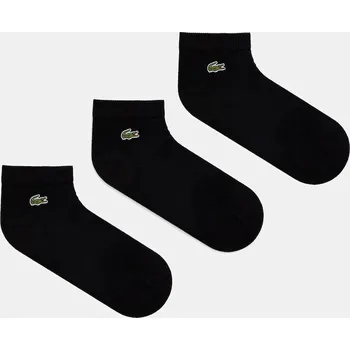 Pánské oblečení Ponožky Lacoste 3-pack RA2917 černá 99A, vel. 35/38