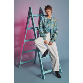 Dámská mikina Bavlněná mikina Medicine RS26-BLD254 modrá 50A, vel. L