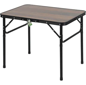 kempingový stůl ENERO Skládací kempingový stůl 75 x 55 cm dřevo