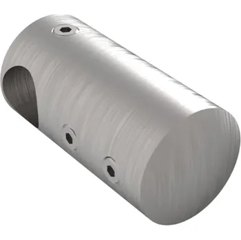 Zábradlí Hahn Steel Nerezový držák svislé výplně pro tyč Ø 12,3 mm - Nerez AISI 304, broušený