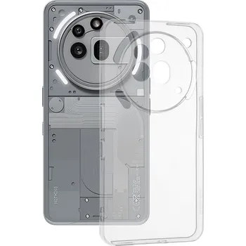 Pouzdro na mobilní telefon Techsuit - průhledný silikon - Nothing Phone (3a) Pro - průhledný