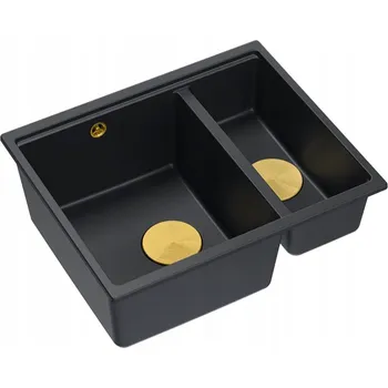 Granitový dřez Dřez jednopůlkový Quadron Logan 150 granitový šedý