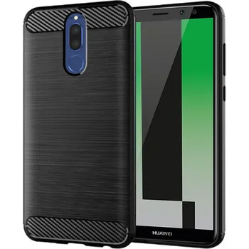 Pouzdro na mobilní telefon Techsuit - Karbonový silikon - Huawei Mate 10 Lite - černý