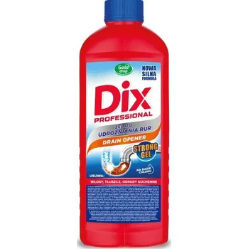 Čistič odpadu Gold Drop, Polsko Dix hydraulik gel 1000 ml