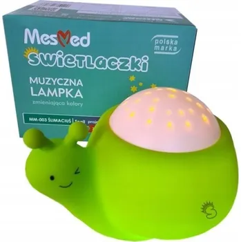 Lampička Projektor - lampička MesMed zelená