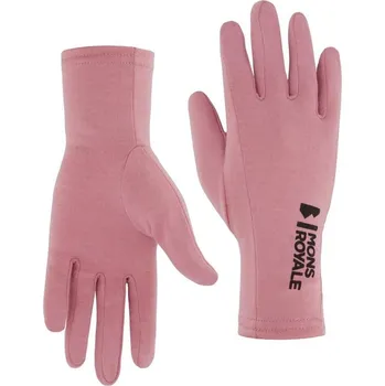 Rukavice Mons Royale Prstové rukavice z merino vlny Volta Glove Liner 2022/2023 Fialová S Unisex, Pánské
