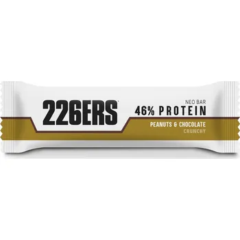 Fitness strava 226ERS neo bar proteinová tyčinka bez lepku 50g - dark chocolate Příchuť: PEANUTS & CHOCOLATE