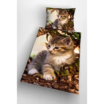 Povlečení 3d povlečení s koťátkem - Kitten 140x200 cm