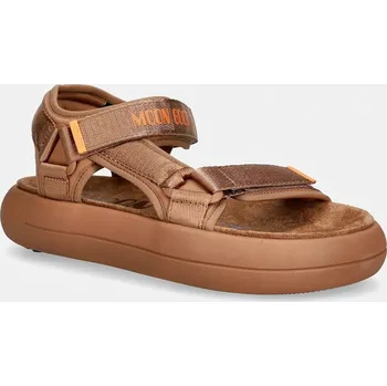 Dámské sandále Sandály Moon Boot MB SUPER SANDAL 80D2420010.M008 hnědá 88X, EUR 40