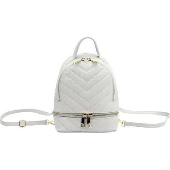 Městský batoh Dámský batoh Luka 20-026 DOLLARO světle šedá