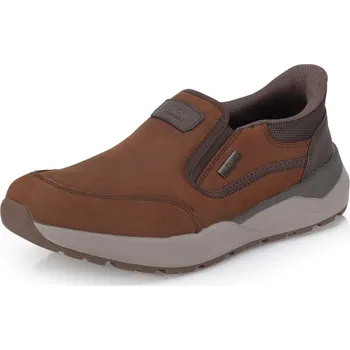 Pánská móda Pánské mokasíny RIEKER 06052-22 hnědá S6 45